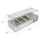 Koolmore 40" Refrigerated Countertop Condiment Prep Rail Sandwich Prep Station SCDC-3P-SSL - alternate 7